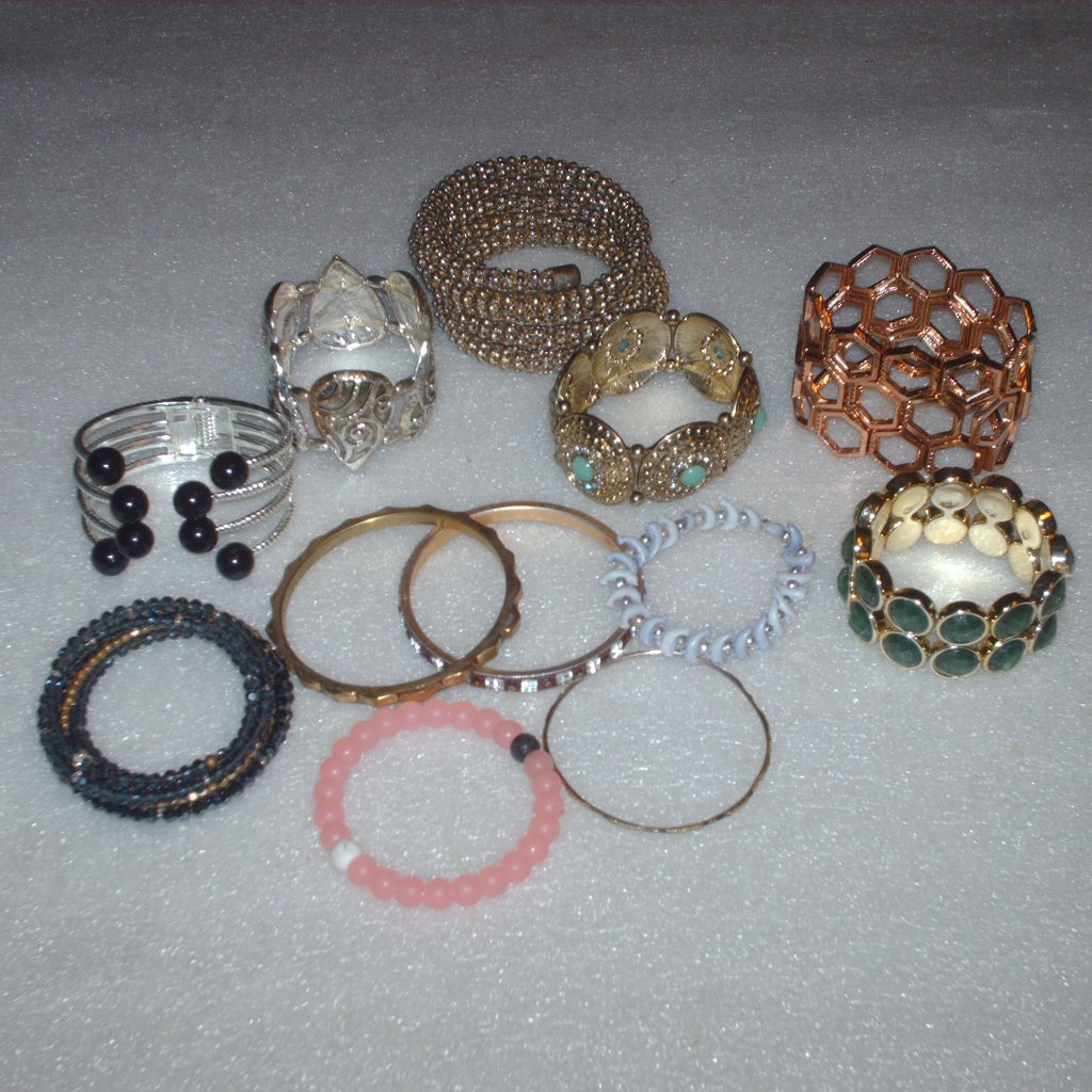 Bundle Of 12 Fashion Bracelets For All Occasions
